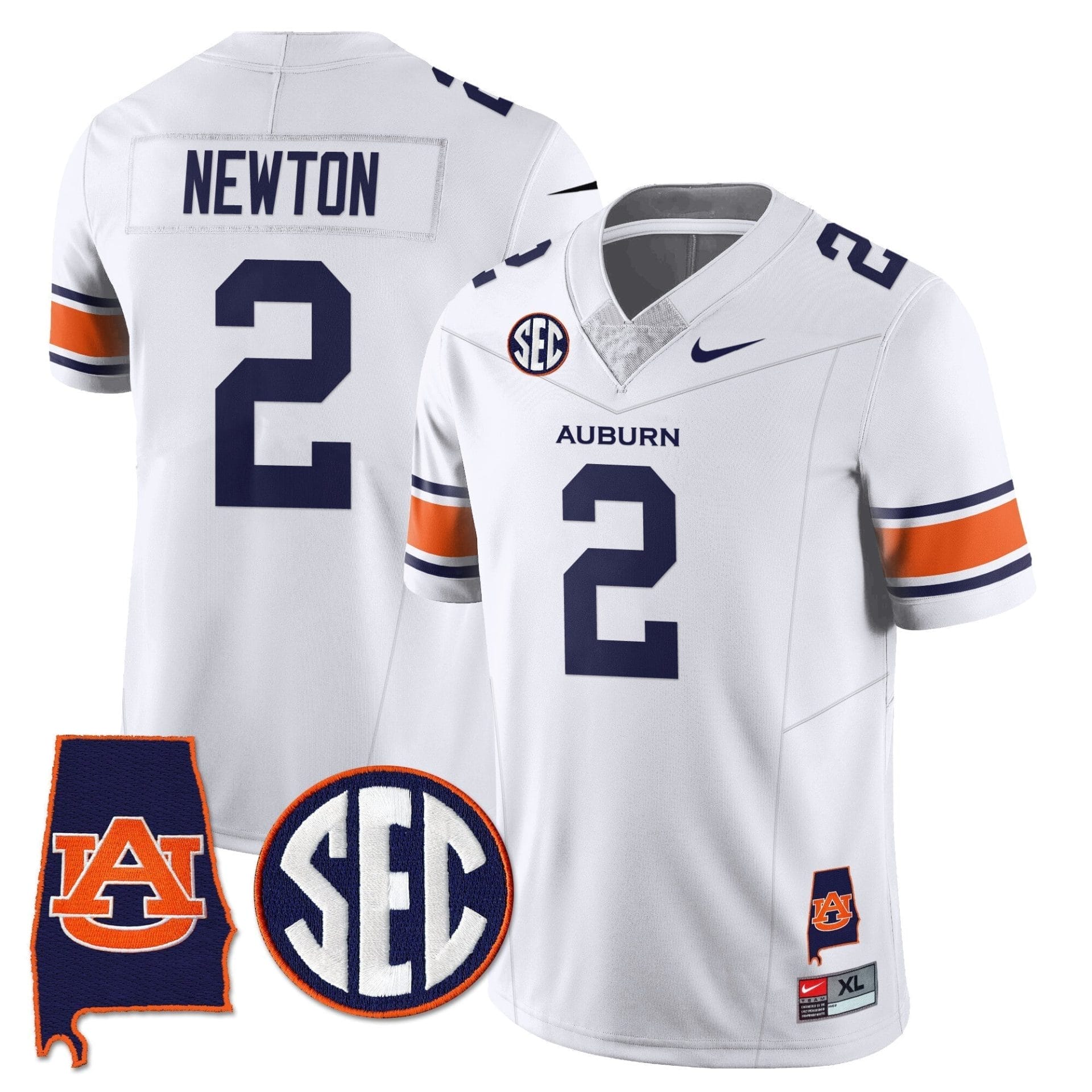 Auburn Tigers Alabama Patch Vapor Limited Jersey - All Stitched 21 Auburn Tigers Alabama Patch Vapor Limited Jersey - All Stitched - Image 21