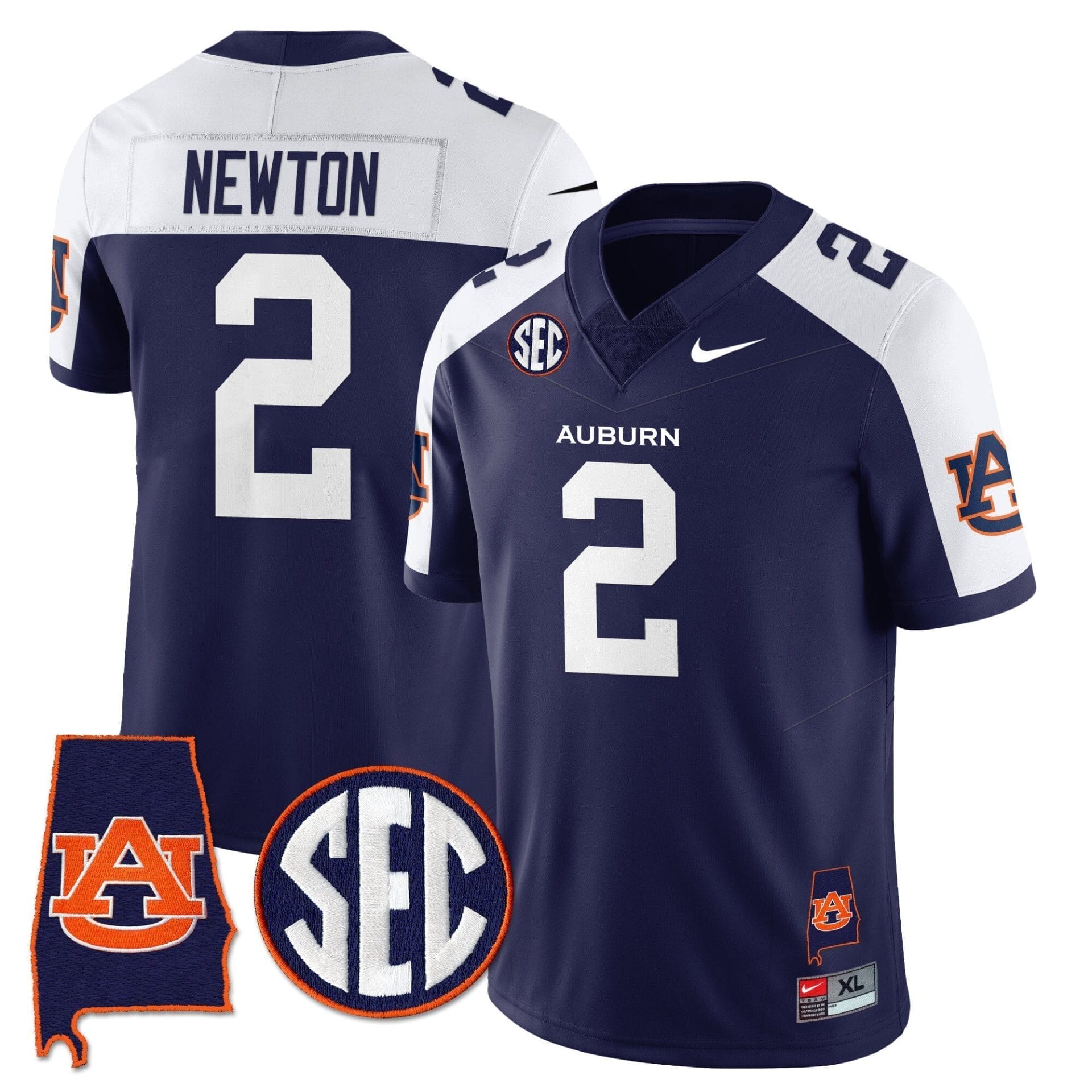 Auburn Tigers Alabama Patch Vapor Limited Jersey - All Stitched 27 Auburn Tigers Alabama Patch Vapor Limited Jersey - All Stitched - Image 27