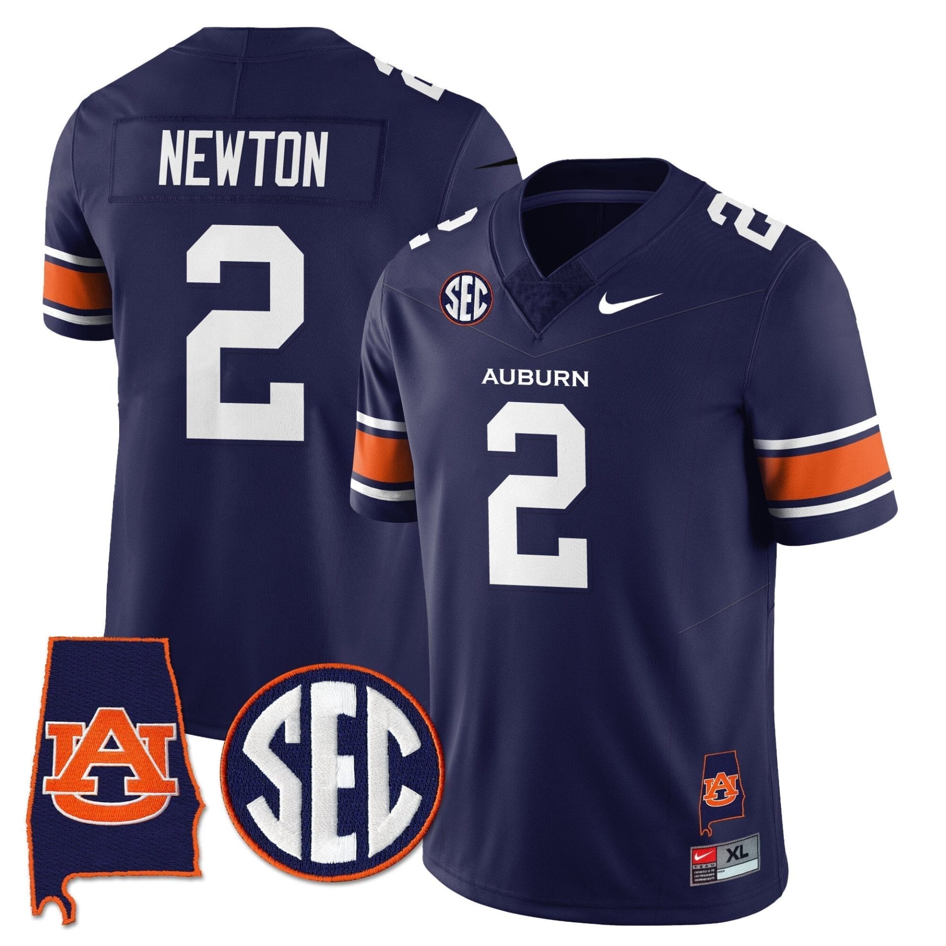 Auburn Tigers Alabama Patch Vapor Limited Jersey - All Stitched 33 Auburn Tigers Alabama Patch Vapor Limited Jersey - All Stitched - Image 33
