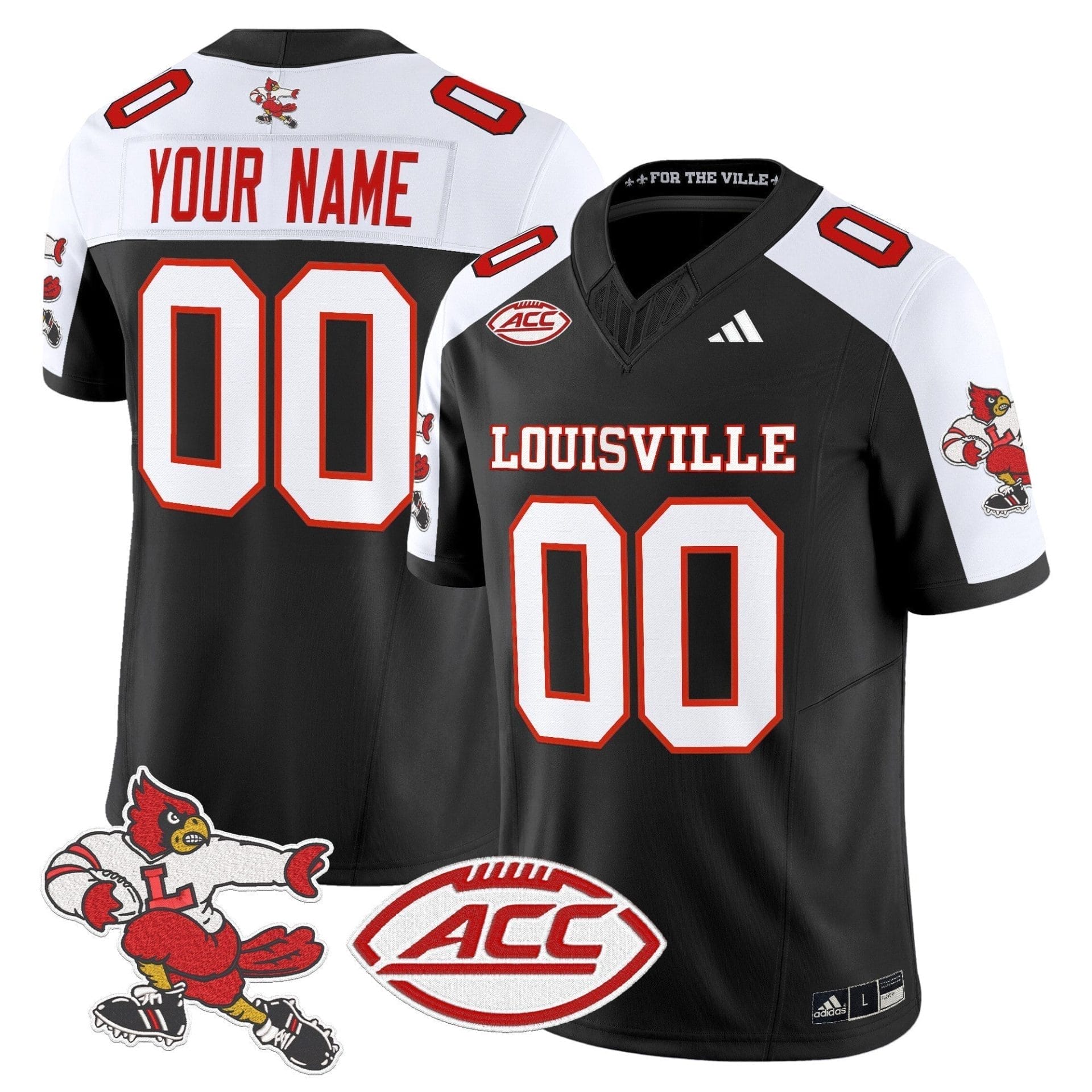 Custom Louisville Cardinals Jersey 1980s Throwback Vaport Limited Stitched All Colors 3 Custom Louisville Cardinals Jersey 1980s Throwback Vaport Limited Stitched All Colors - Image 3