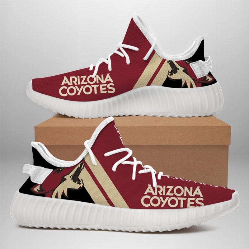 Arizona Coyotes 350v Yeezy Sneakers For Men Women Fans