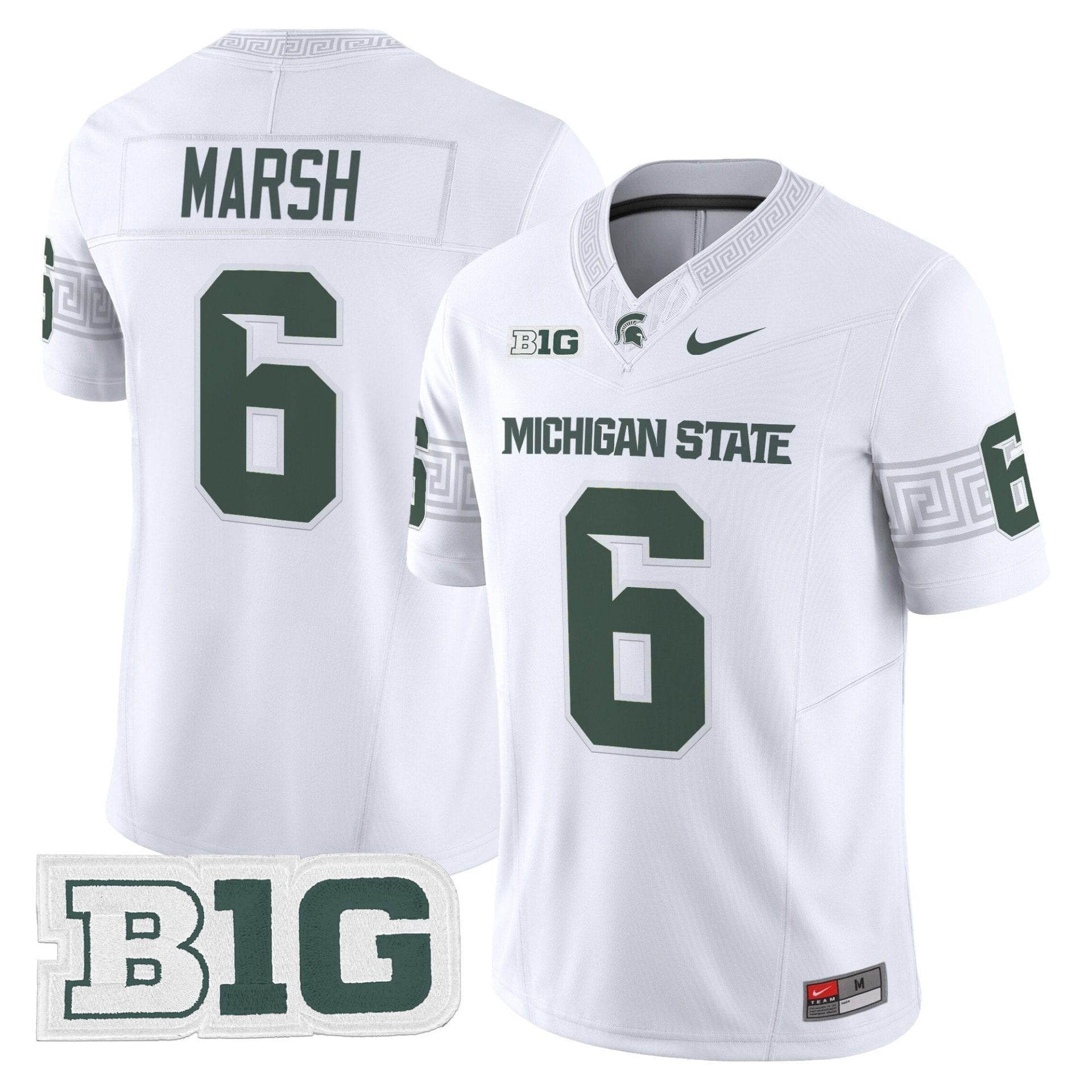 Men's Michigan State Spartans 2025 Vapor Limited Jersey - All Stitched 6 Men's Michigan State Spartans 2025 Vapor Limited Jersey - All Stitched - Image 6