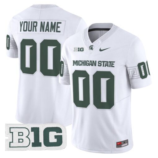 Michigan State Spartans 2025 Vapor Limited Custom Jersey - All Stitched - Image 4