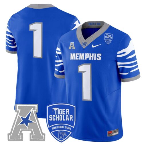 Memphis Tigers 2025 Vapor Limited Jersey - All Stitched - Image 27