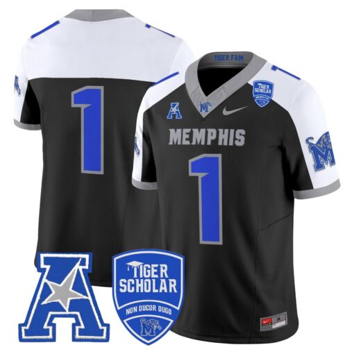 Memphis Tigers 2025 Vapor Limited Jersey - All Stitched - Image 18