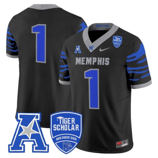 Memphis Tigers 2025 Vapor Limited Jersey - All Stitched - Image 36