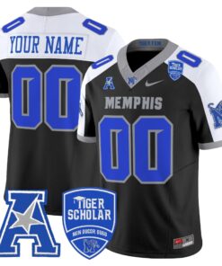 Alternative view of Memphis Tigers 2025 Vapor Limited Custom Jersey - All Stitched