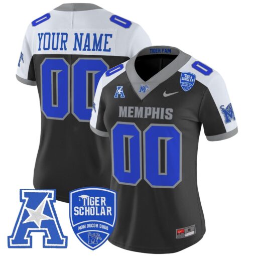 Memphis Tigers 2025 Vapor Limited Custom Jersey - All Stitched - Image 7