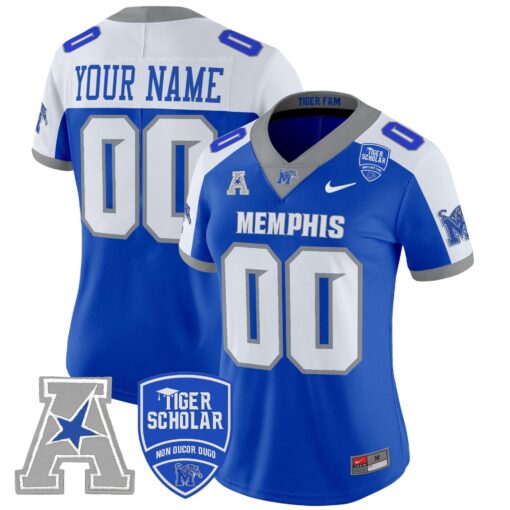 Memphis Tigers 2025 Vapor Limited Custom Jersey - All Stitched - Image 6