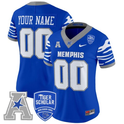Memphis Tigers 2025 Vapor Limited Custom Jersey - All Stitched - Image 8