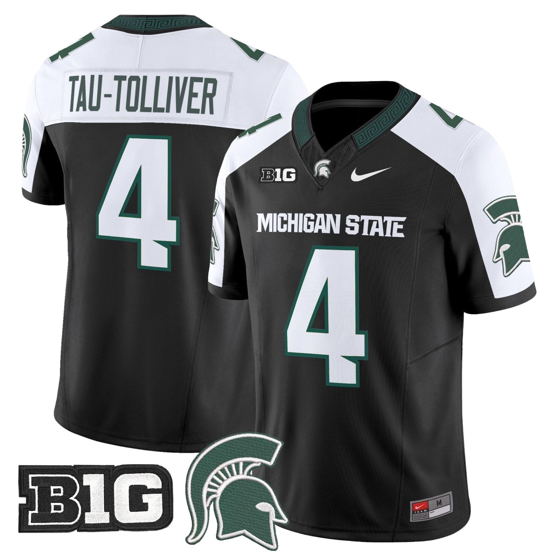 Men's Michigan State Spartans 2025 Vapor Limited Jersey - All Stitched 16 Men's Michigan State Spartans 2025 Vapor Limited Jersey - All Stitched - Image 16