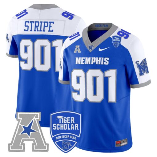 Memphis Tigers 2025 Vapor Limited Jersey - All Stitched - Image 2