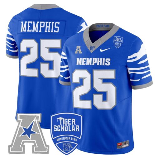 Memphis Tigers 2025 Vapor Limited Jersey - All Stitched - Image 26