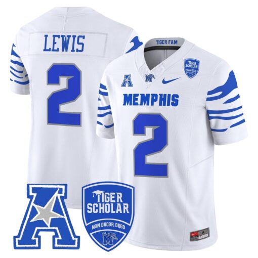 Memphis Tigers 2025 Vapor Limited Jersey - All Stitched - Image 37