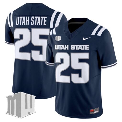 Men's Utah State Aggies 2025 Vapor Limited Jersey - All Stitched - Image 7