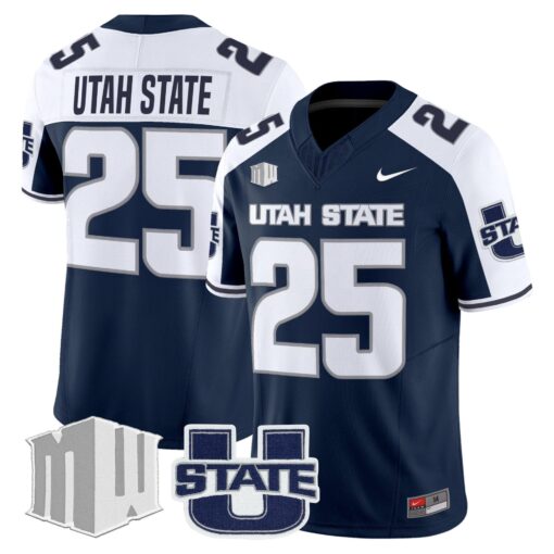 Men's Utah State Aggies 2025 Vapor Limited Jersey - All Stitched - Image 23