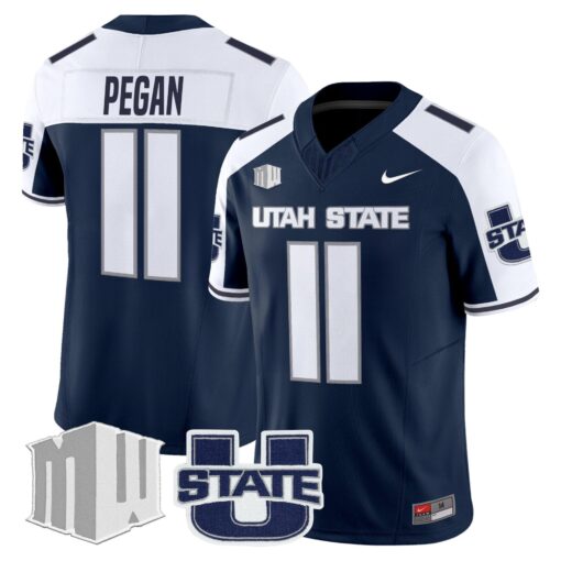 Men's Utah State Aggies 2025 Vapor Limited Jersey - All Stitched - Image 20