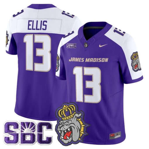 James Madison Dukes 2025 Vapor Limited Jersey - All Stitched - Image 22