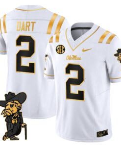 Men's Ole Miss Rebels 2025 Gold Vapor Limited Jersey - All Stitched 51 1759293282b9a93f8afa 1