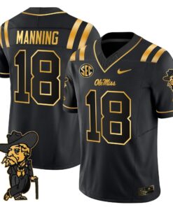 Men's Ole Miss Rebels 2025 Gold Vapor Limited Jersey - All Stitched 45 1759293282f3417ac9cb 1