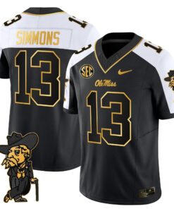 Men's Ole Miss Rebels 2025 Gold Vapor Limited Jersey - All Stitched 36 1759293283a164f8b3fb 1