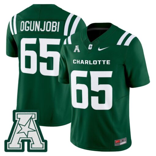 Men's Charlotte 49ers 2025 Vapor Limited Jersey - All Stitched - Image 39