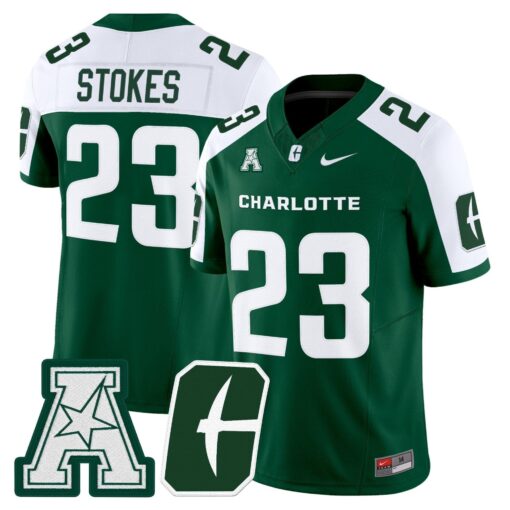Men's Charlotte 49ers 2025 Vapor Limited Jersey - All Stitched - Image 11