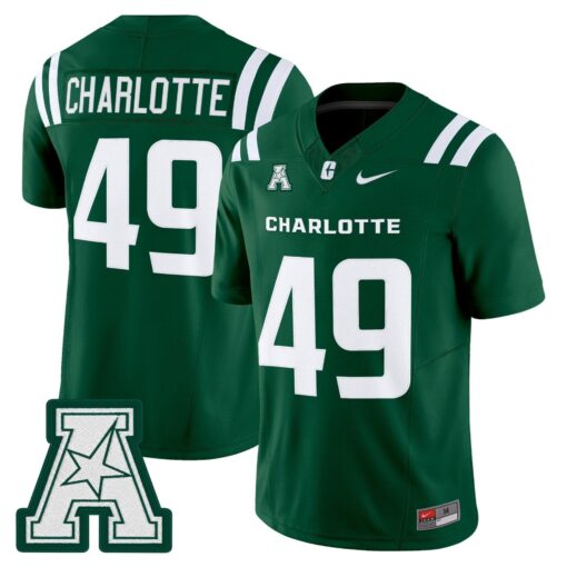 Men's Charlotte 49ers 2025 Vapor Limited Jersey - All Stitched - Image 38