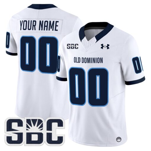 Old Dominion Monarchs 2025 Vapor Limited Custom Jersey - All Stitched - Image 2