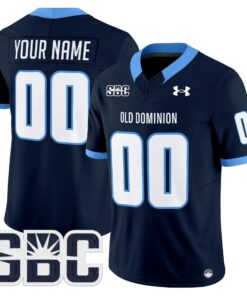 Old Dominion Monarchs 2025 Vapor Limited Custom Jersey - All Stitched