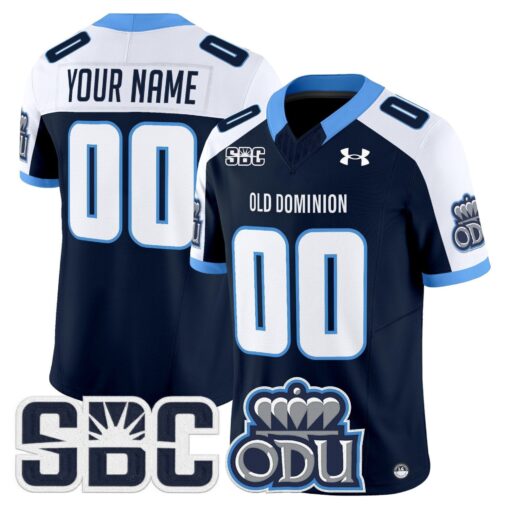 Old Dominion Monarchs 2025 Vapor Limited Custom Jersey - All Stitched - Image 4