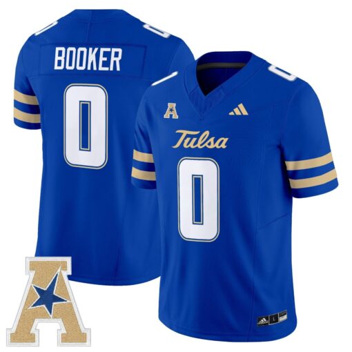Tulsa Golden Hurricane 2025 Vapor Limited Jersey - All Stitched - Image 4