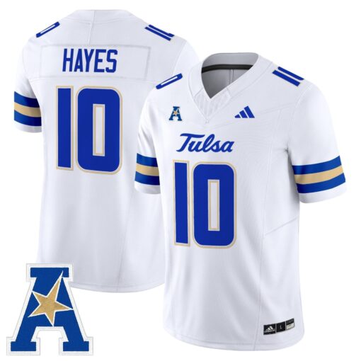 Tulsa Golden Hurricane 2025 Vapor Limited Jersey - All Stitched - Image 10