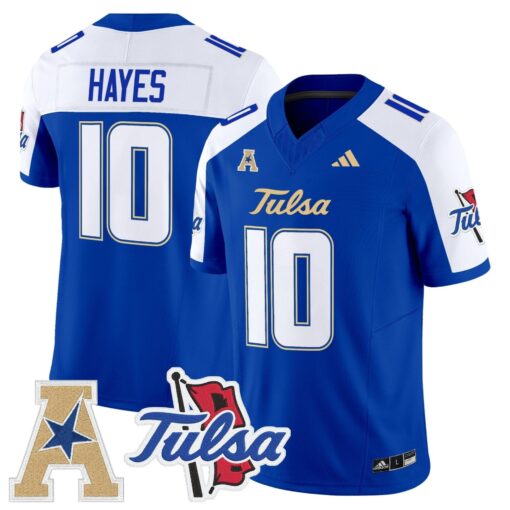 Tulsa Golden Hurricane 2025 Vapor Limited Jersey - All Stitched - Image 19