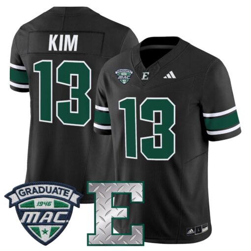Eastern Michigan Eagles 2025 Vapor Limited Jersey - All Stitched - Image 19