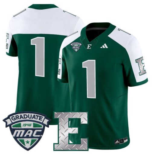 Eastern Michigan Eagles 2025 Vapor Limited Jersey - All Stitched - Image 36