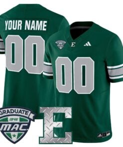 Eastern Michigan Eagles 2025 Vapor Limited Custom Jersey - All Stitched
