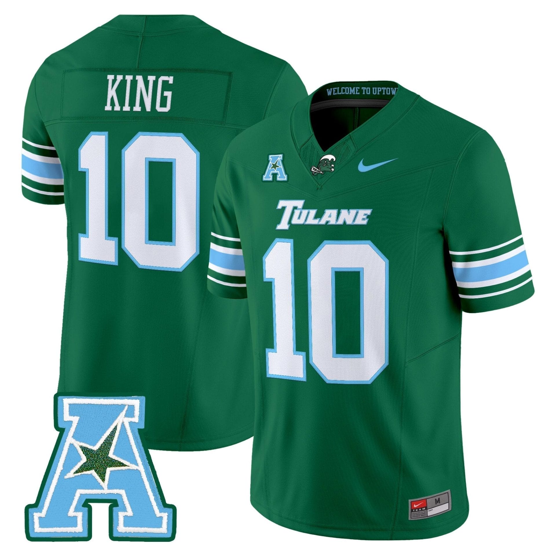 Tulane Green Wave 2025 Vapor Limited Jersey - All Stitched 22 Tulane Green Wave 2025 Vapor Limited Jersey - All Stitched - Image 22