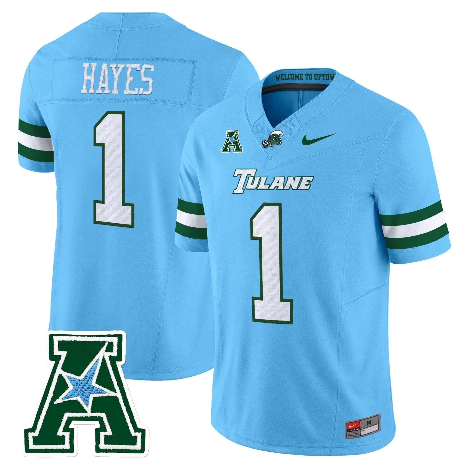 Tulane Green Wave 2025 Vapor Limited Jersey - All Stitched 28 Tulane Green Wave 2025 Vapor Limited Jersey - All Stitched - Image 28