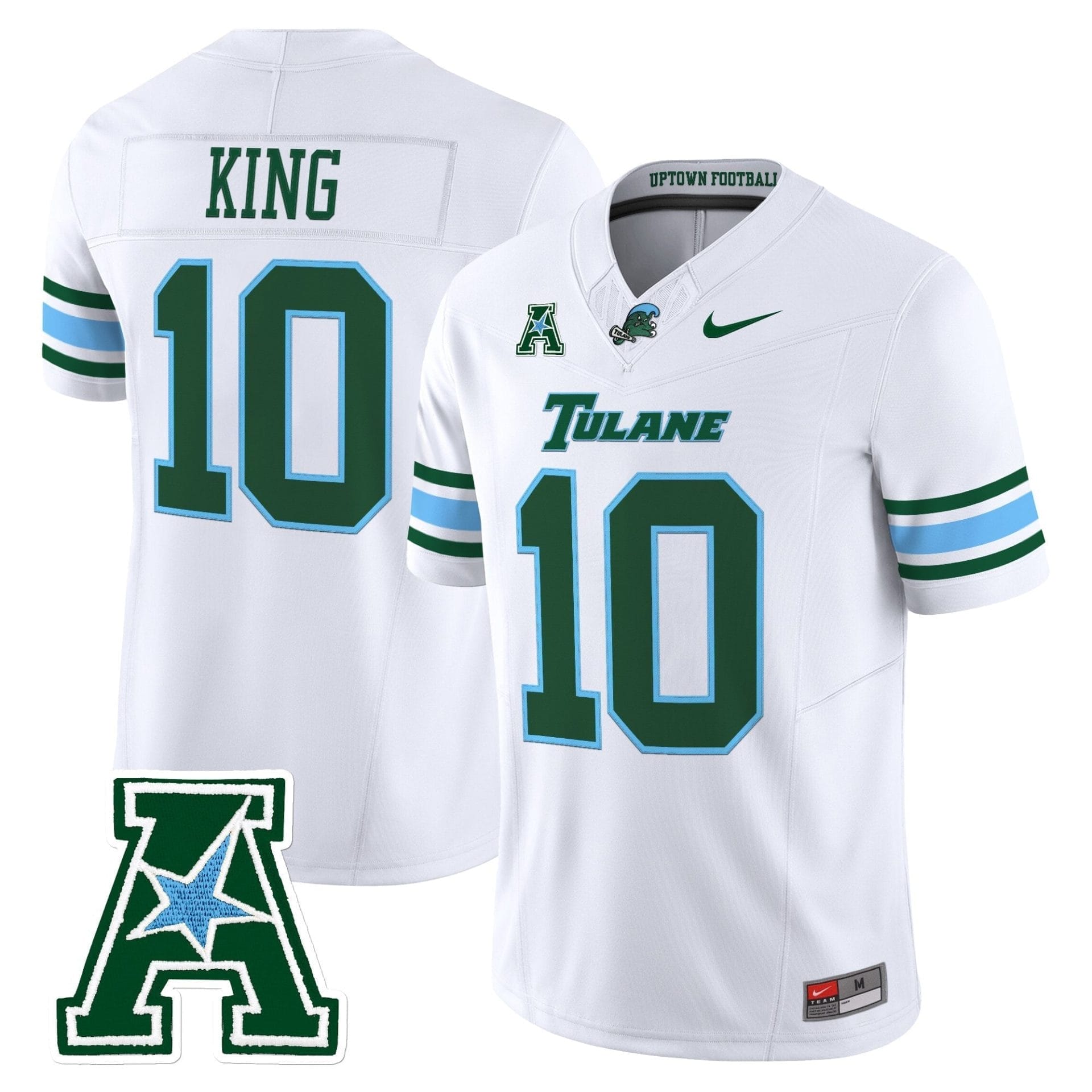 Tulane Green Wave 2025 Vapor Limited Jersey - All Stitched 38 Tulane Green Wave 2025 Vapor Limited Jersey - All Stitched - Image 38