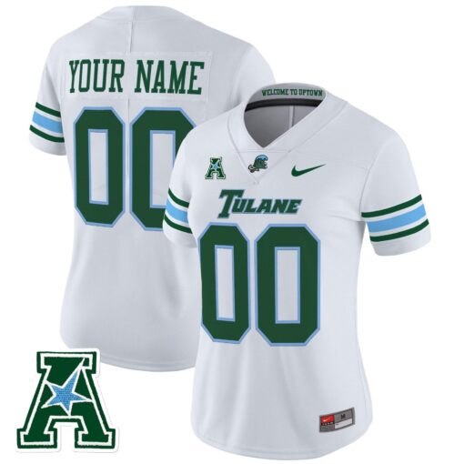 Tulane Green Wave 2025 Vapor Limited Custom Jersey - All Stitched - Image 10