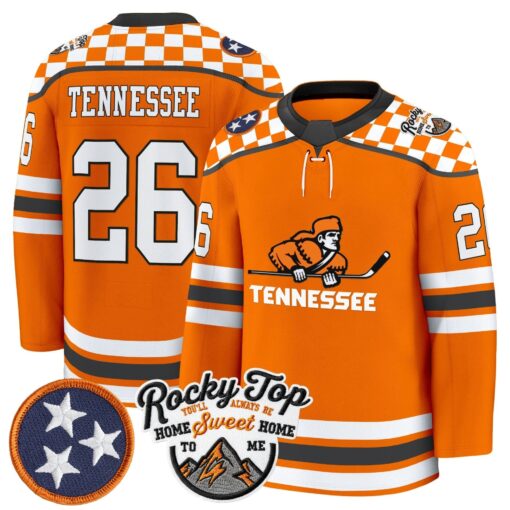 Men's Tennessee Volunteers 2025/26 Premium Jersey - All Stitched - Image 19
