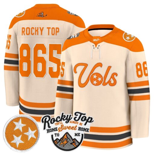 Men's Tennessee Volunteers 2025/26 Premium Jersey - All Stitched - Image 22
