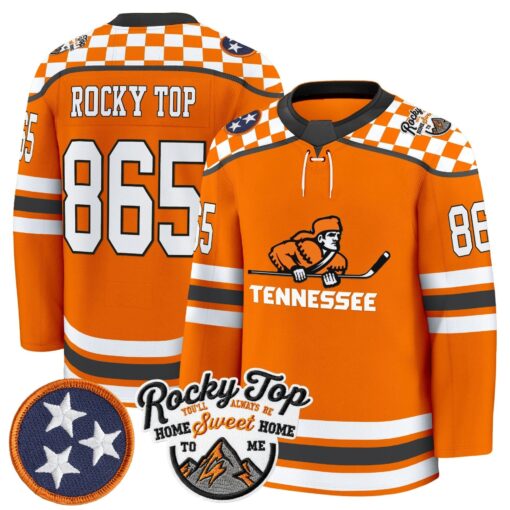 Men's Tennessee Volunteers 2025/26 Premium Jersey - All Stitched - Image 12