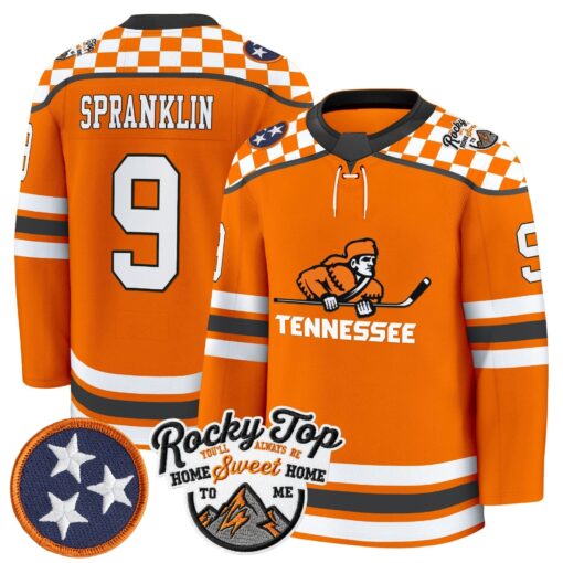 Men's Tennessee Volunteers 2025/26 Premium Jersey - All Stitched - Image 16