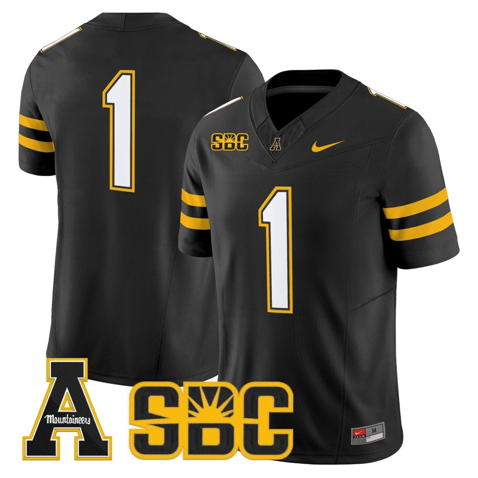 Men's App State Mountaineers 2025 Vapor Limited Jersey - All stitched 9 Men's App State Mountaineers 2025 Vapor Limited Jersey - All stitched - Image 9