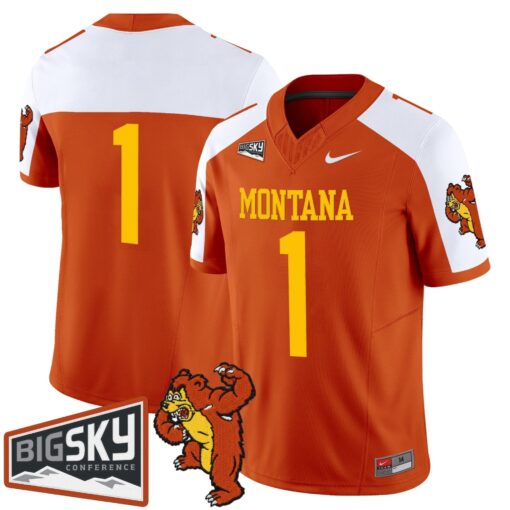 Men's Montana Grizzlies 1995 Throwback Vapor Limited Jersey - All Stitched - Image 27