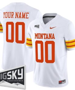 Alternative view of Montana Grizzlies 1995 Throwback Vapor Limited Custom Jersey - All Stitched