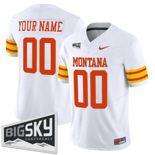 Montana Grizzlies 1995 Throwback Vapor Limited Custom Jersey - All Stitched - Image 2