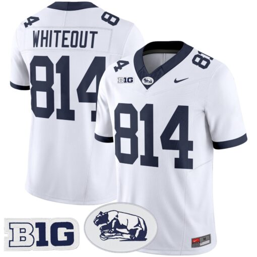 Men's Penn State Nittany Lions Throwback Vapor Limited Jersey - All Stitched - Image 10